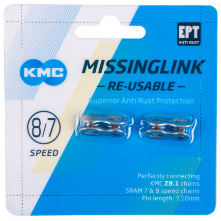 Lanturi - Za Rapida KMC Missing Link CL 571R EPT, 7/8 viteze