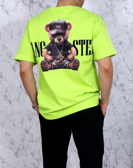 tricou gangster verde model spate fashion [1]