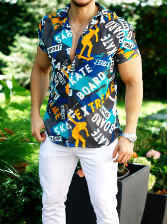CAMASI - camasa maneca scurta sport fashion