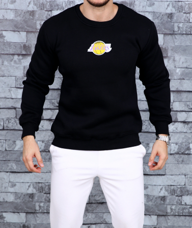 BLUZE / HANORACE - bluza lakers nba neagra