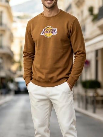 Lichidare de stoc - bluza lakers maro