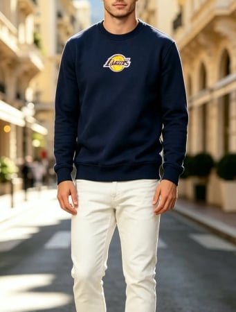 Lichidare de stoc - bluza lakers nba albastra