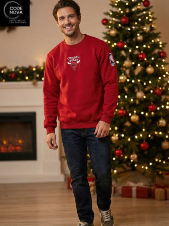 Lichidare de stoc - bluza rosie chicago piept si maneca