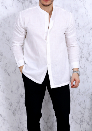 camasa alba fashion [2]