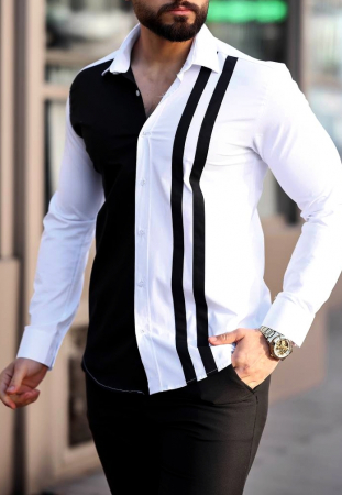 camasa street dungi alb negru A20 [1]