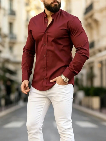 Camasi Luxury - camasa visinie simpla guler tunica.