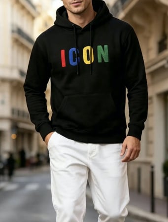 Lichidare de stoc - hanorac icon negru