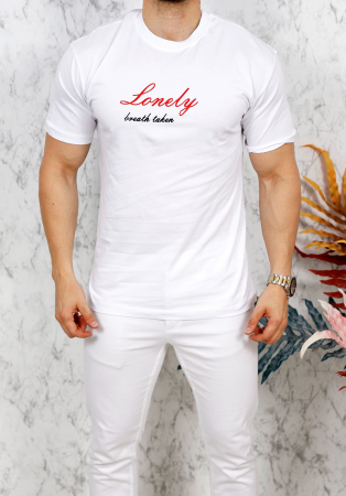 tricou alb imprimeu spate albastru 01 [1]
