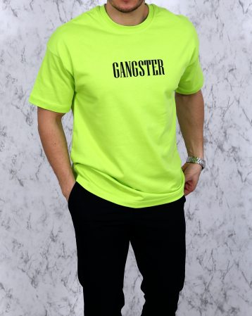 tricou gangster verde model spate fashion [1]