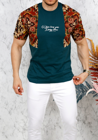 tricou verde inchis imprimeu umeri fashion 20 [1]