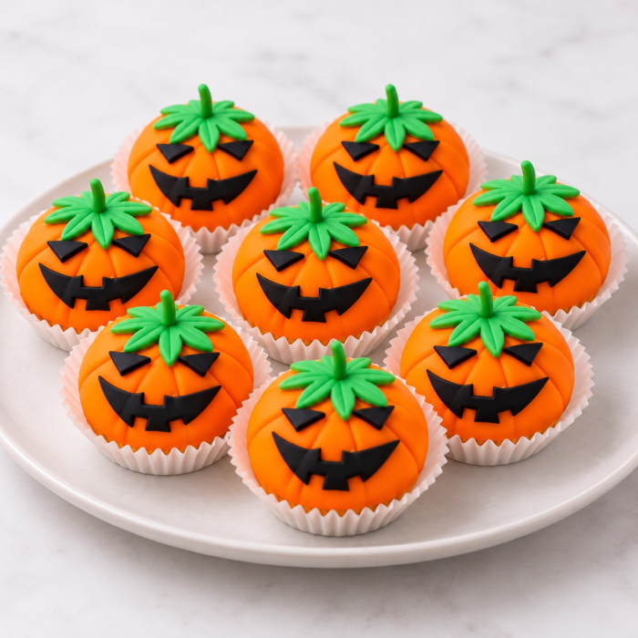 Prăjituri Halloween - Dovlecei zâmbăreți [2]