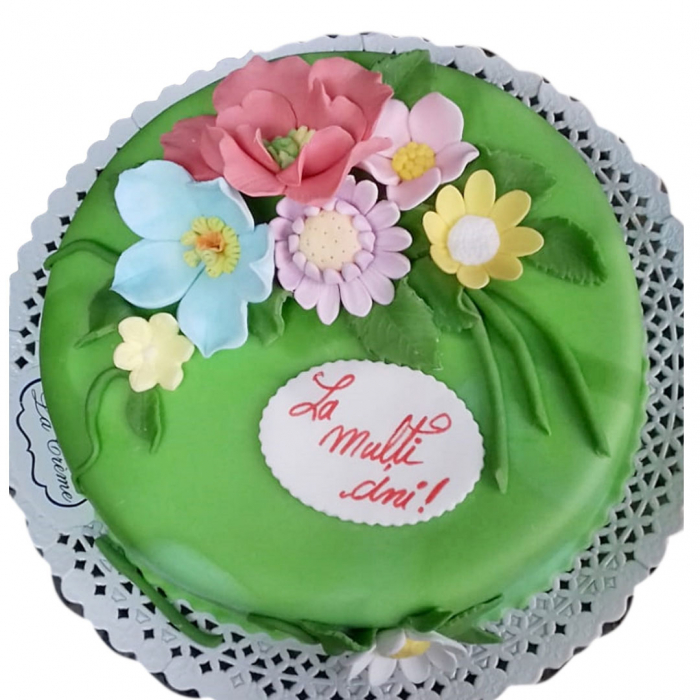 Tort colorat cu flori model 3 [1]