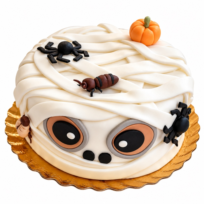 Tort Halloween - Mumia năzdrăvană [2]