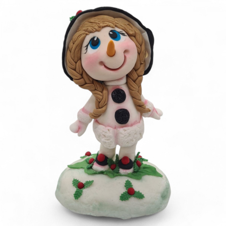 Figurine de Craciun - Decoratiune de craciun - Fetita de Zapada