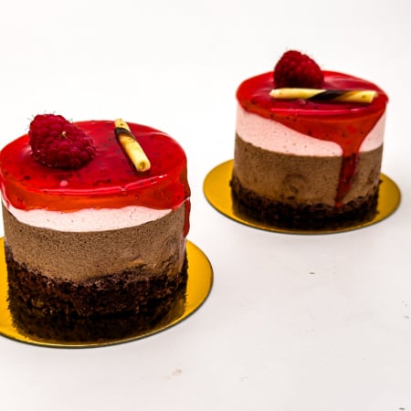 Mousse ciocolată și zmeură [1]