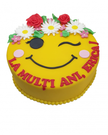 Torturi aniversare - Tort aniversar Smile