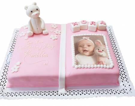 Torturi botez - Tort botez carte