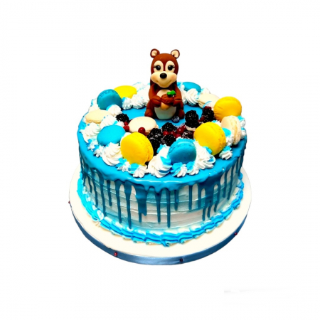 Torturi botez - Tort botez veverita model 37