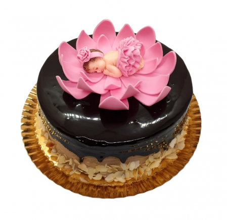 Torturi botez - Tort botez nufar model 29