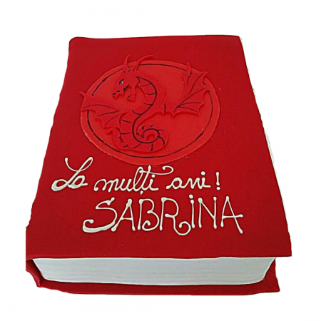 Torturi aniversare - Tort carte model 2
