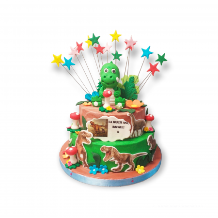 Torturi Copii Fete - Tort copii dinozaur 3