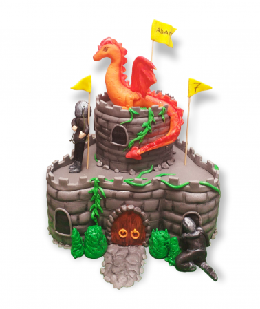 Torturi Copii Fete - Tort copii dragon
