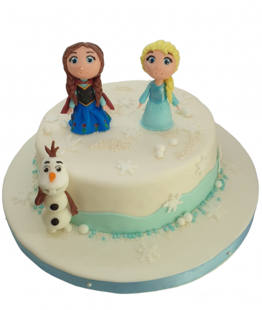 Torturi Copii Fete - Tort copii Frozen 2