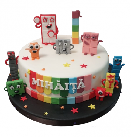 Torturi Copii Fete - Tort copii Numberblocks