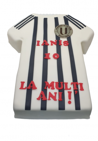 Torturi pentru copii - Tort copii tricou fotbal
