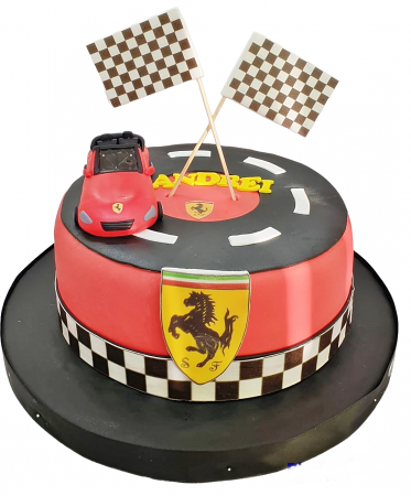 Torturi pentru copii - Tort copii Ferrari
