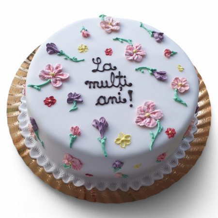 Torturi aniversare - Tort floral