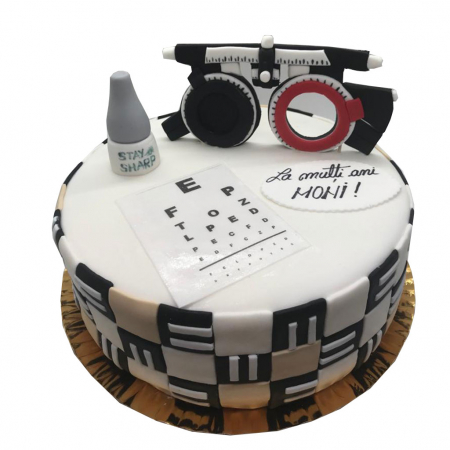 Torturi aniversare - Tort optician