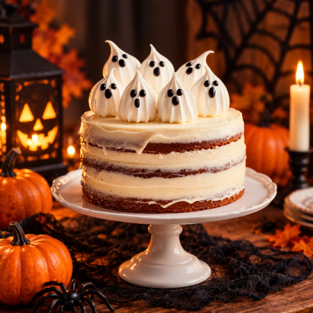 Halloween - Tort Halloween - Carrot cake
