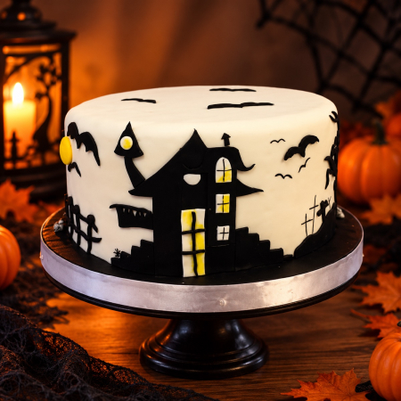 Halloween - Tort Halloween - Casa bântuită