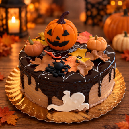 Halloween - Tort Halloween - Ciocolată special
