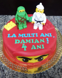 Torturi Copii Baieti - Tort Lego Ninjago Model 1