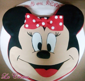 Torturi Copii Fete - Tort Minnie Model 2