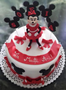 Torturi Copii Fete - Tort Minnie Model 4