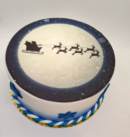 Torturi Craciun - Tort Sania Mosului