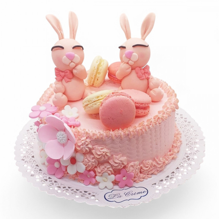 Torturi - Tort Iepurasi si Macarons