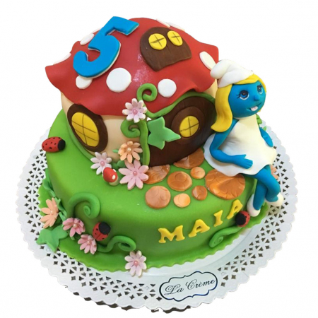 Torturi Copii Fete - Tort Strumfi