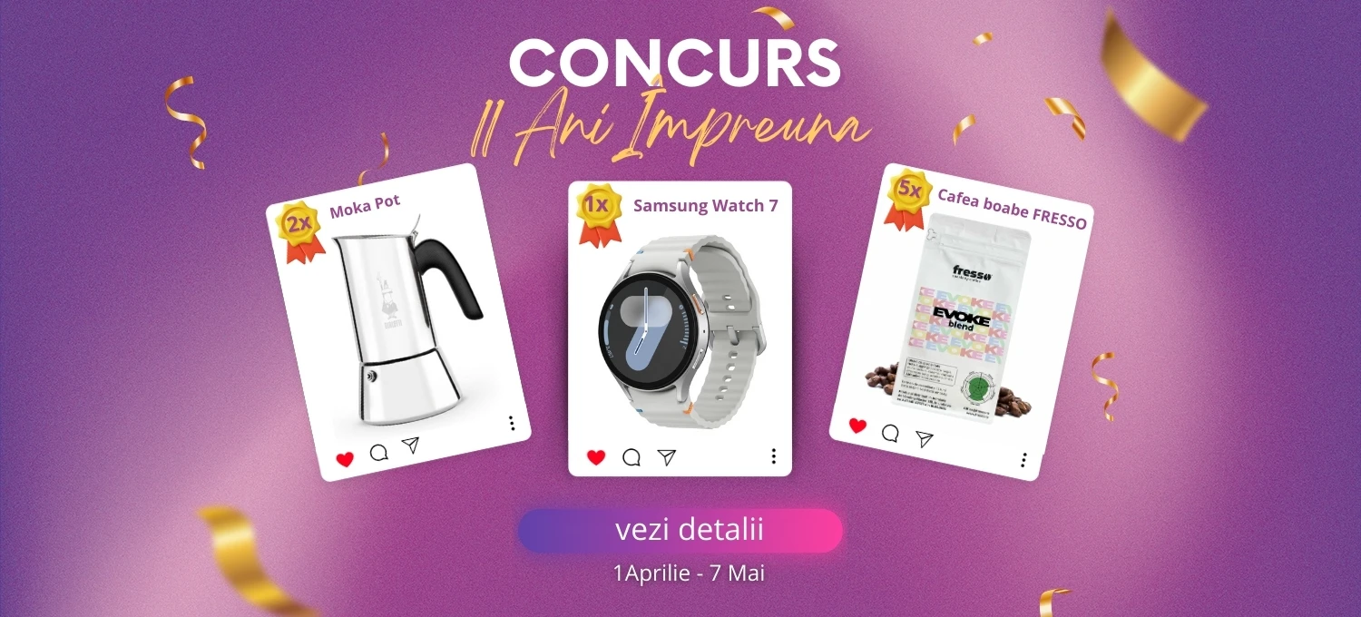 REGULAMENT CONCURS “11 Ani Împreună - CoffeePoint.ro”