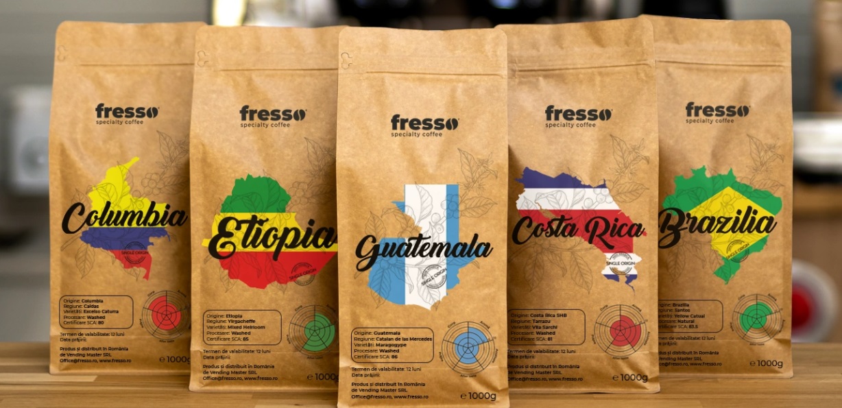 Fresso îți aduce mai aproape cafeaua proaspăt prăjită - Iată ce sortimente poți încerca