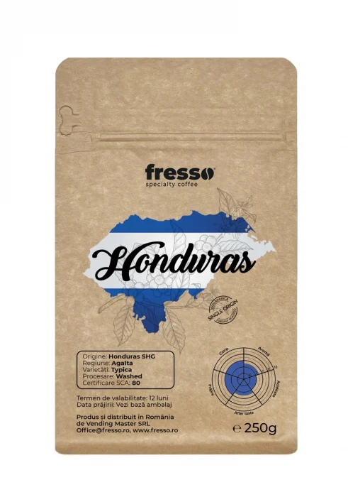 Fresso Honduras SHG Agalta: O cafea boabe de origine care cucerește cunoscătorii