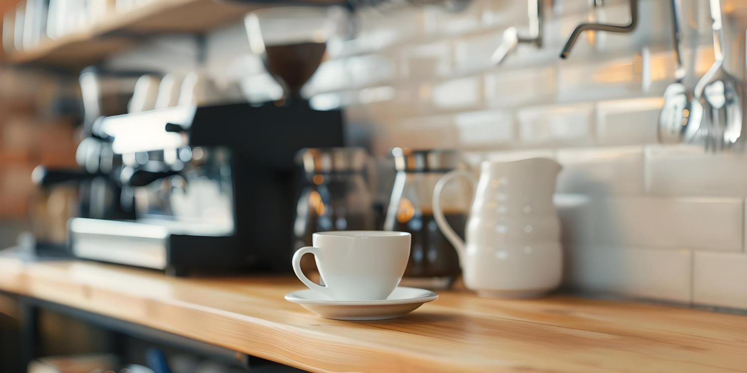 Cum să creezi un colț de cafea perfect acasă cu ajutorul mobilierului și aparatelor de cafea profesionale