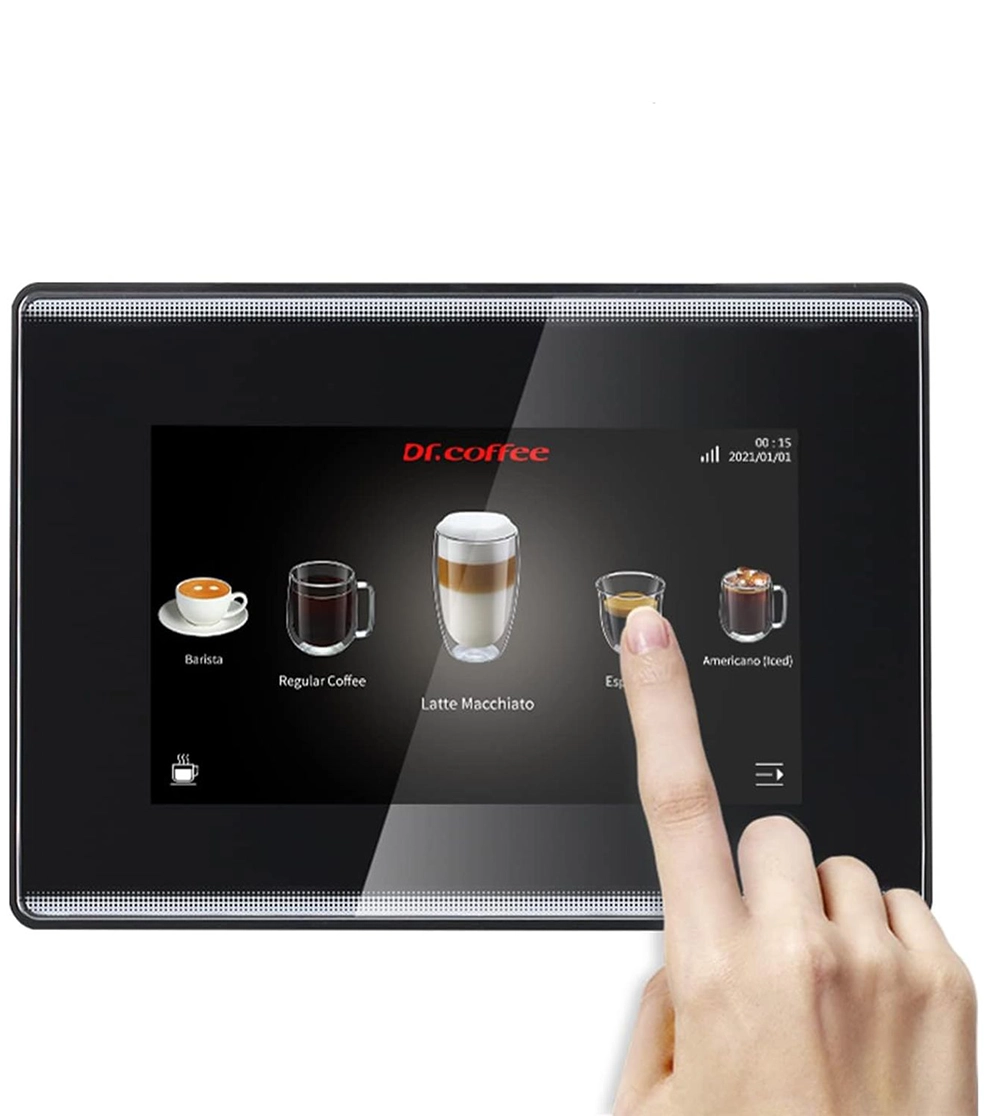 Espressor automat Dr. Coffee C11L negru cu ecran tactil 7 inch [3]