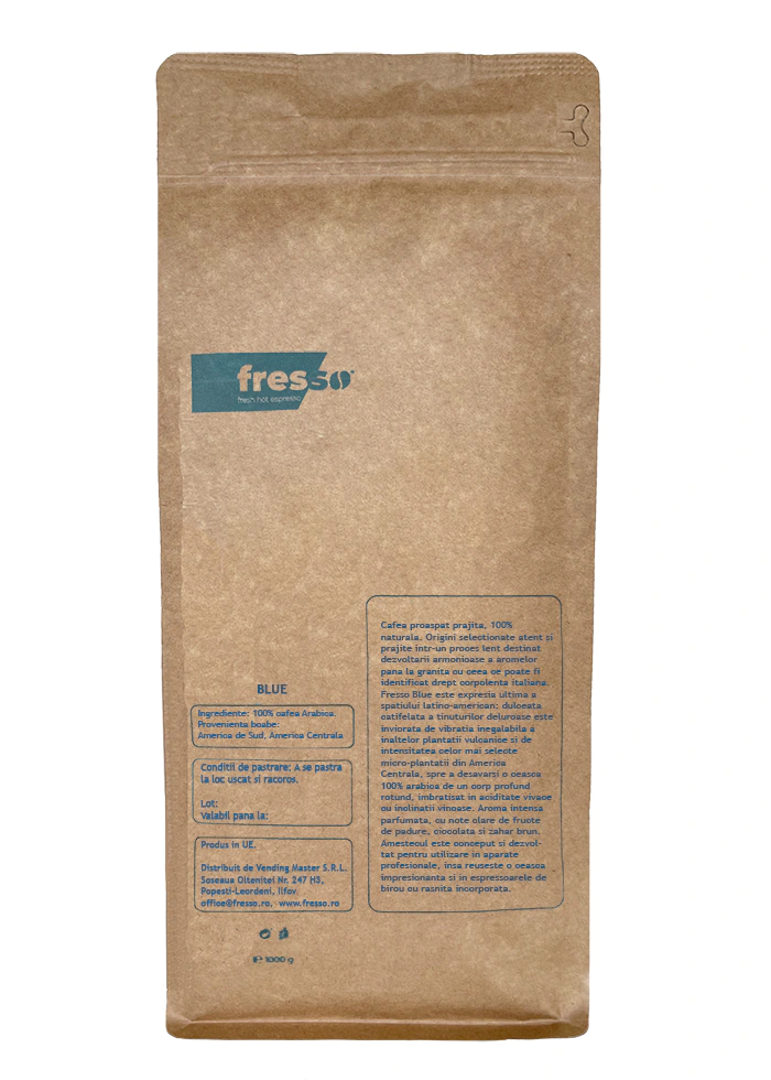 Fresso Blue cafea boabe 100% arabica 1kg [2]