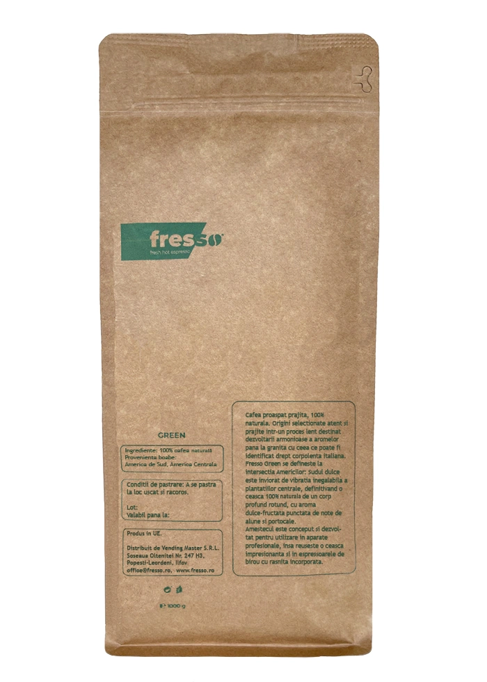 Fresso Green cafea boabe proaspăt prăjită 1kg [2]