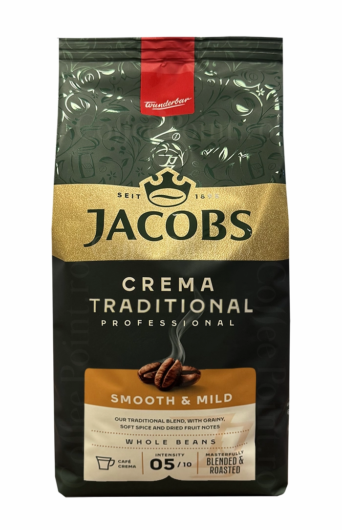 Jacobs Crema Traditional Cafea Boabe 1 Kg [1]