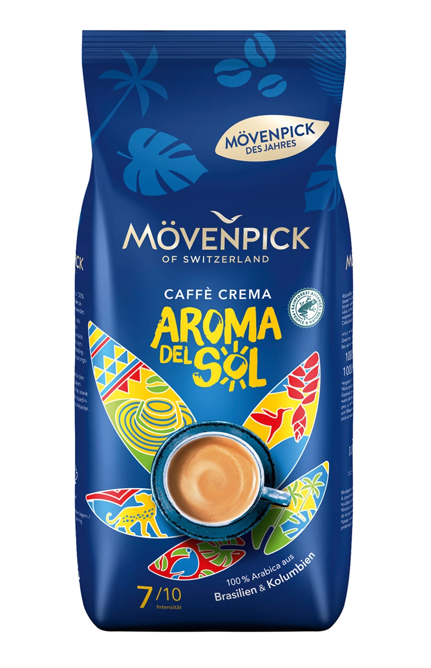 Movenpick Caffe Crema Aroma del Sol cafea boabe 1kg [1]